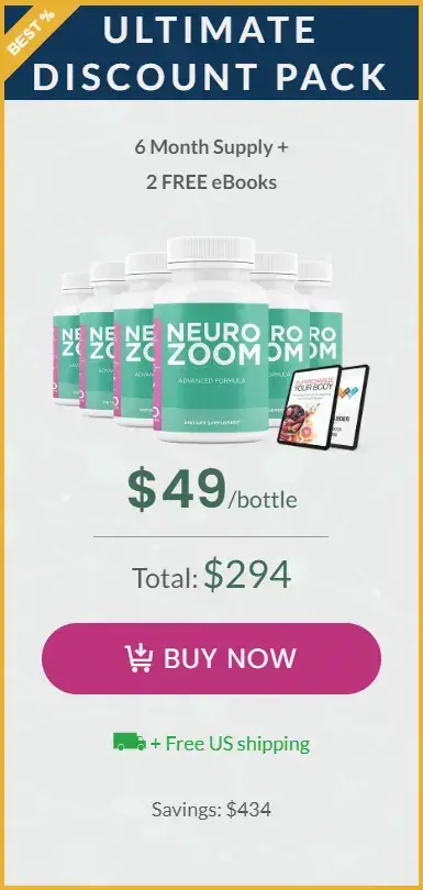 NeuroZoom 6 Bottle $49