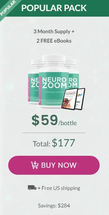 NeuroZoom 3 Bottle $59 